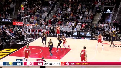 《NBA全场集锦》【原声】步行者128-131老鹰 特雷杨轰47分老鹰三杀步行者