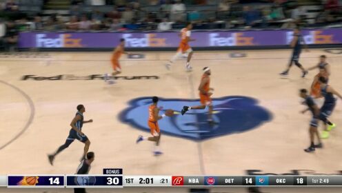 《NBA全场集锦》还得看首节曼巴！布克手感火热连取7分