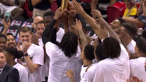 《NBA全场集锦》对新赛季最大的鼓励 开拓者夺得2022夏季联赛总冠军