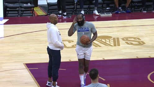 《NBA骑士》【原声】费城113-97骑士 费城五人上双全员开花击败骑士