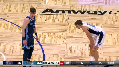 《NBA全场集锦》【回放】NBA季前赛：灰熊vs魔术第2节中文解说回放