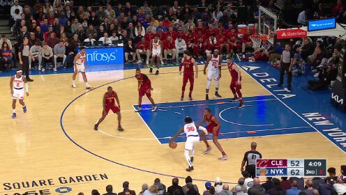 《NBA全场集锦》【纯享】骑士vs尼克斯精华回放 米切尔23+5尼克斯主场力克骑士