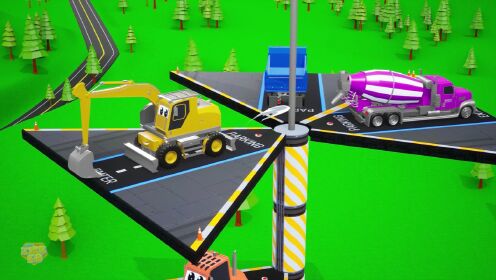 工程车寻找停车厂_18_少儿_动画片大全_腾讯视频
