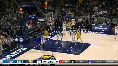 《NBA全场集锦》76人vs步行者英文原声全场回放