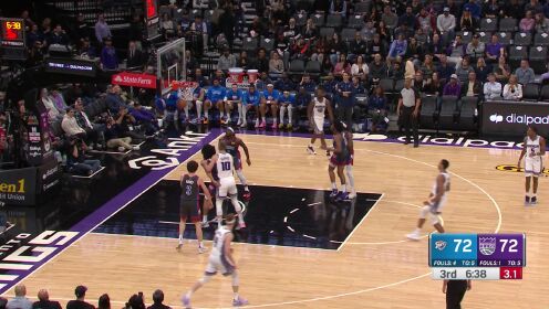 《NBA全场集锦》【纯享】雷霆vs国王精华回放 国王后程发力主场战胜雷霆