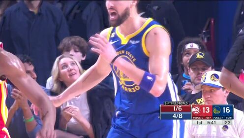 《金州勇士》NBA常规赛：老鹰vs勇士第1节中文解说回放