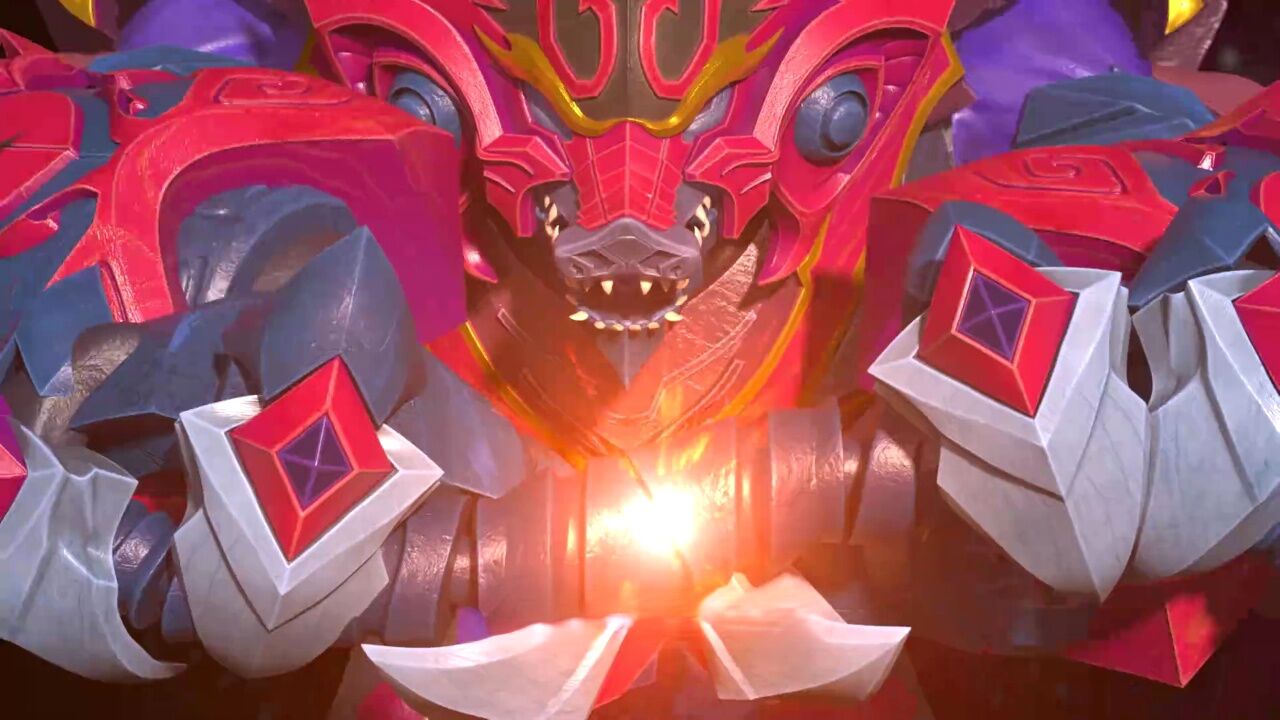 神兽金刚联手大战魔兽凿齿!