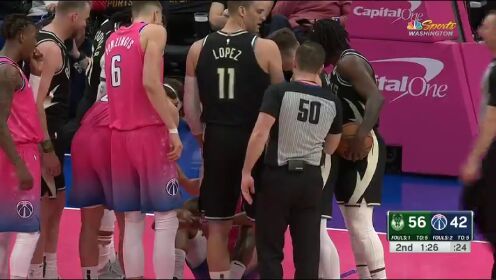 《NBA全场集锦》【回放】NBA常规赛：雄鹿vs奇才第2节中文解说回放