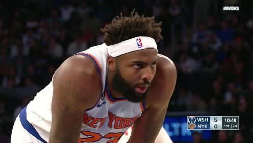《NBA全场集锦》奇才vs尼克斯第1节中文解说回放