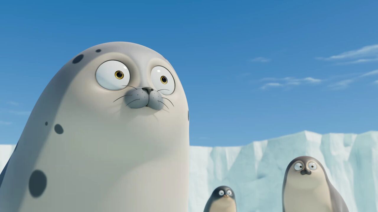 小海豹的笑会传染