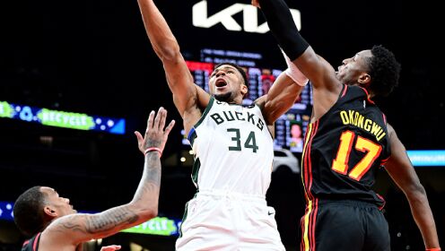 《NBA全场集锦》【原声】雄鹿114-105老鹰 雄鹿拒绝24分大逆转射落老鹰