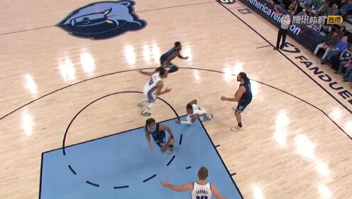 《NBA全场集锦》【回放】NBA常规赛：国王vs灰熊英文原声全场回放