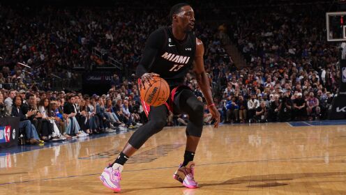 《NBA全场集锦》【球星】阿德巴约vs尼克斯集锦 18分8篮板奉献精彩隔扣