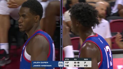 《NBA全场集锦》【回放】活塞vs魔术第4节英文原声回放