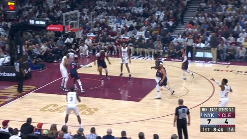 《NBA骑士》防守在哪里 布伦森和勒维尔大空位三分弹无虚发