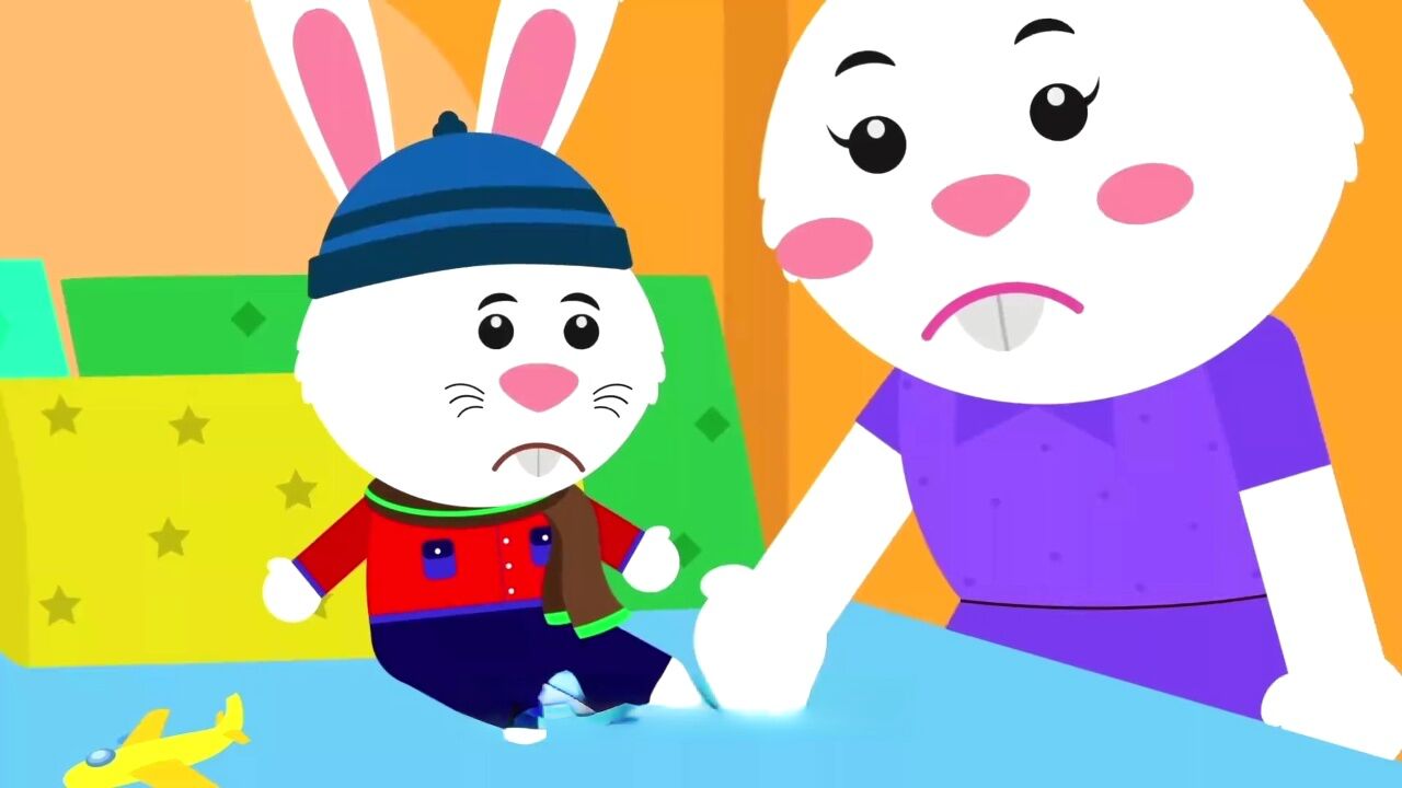 小兔子罗米生病了