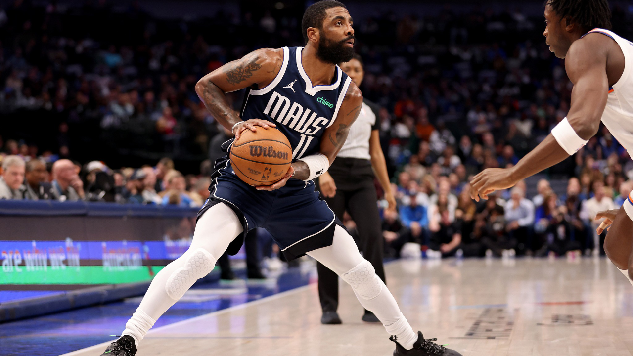 【球星】欧文vs尼克斯集锦 狂砍44 4 10创独行侠生涯新高