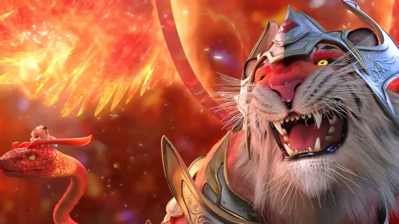 武动乾坤第四季角色展示:霸气火蟒虎,最萌是小炎!