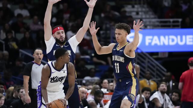 国王112-117鹈鹕 锡安25+5+6鹈鹕双杀国王