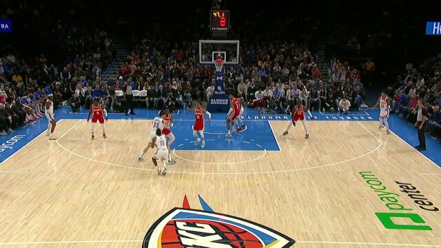 回顾老鹰vs雷霆过往交战记录 特雷-杨亚历山大对位 霍姆格伦迎战亚特兰大内线群