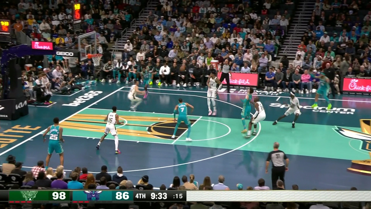 【回放】nba季中锦标赛:雄鹿vs黄蜂第4节英文原声回放