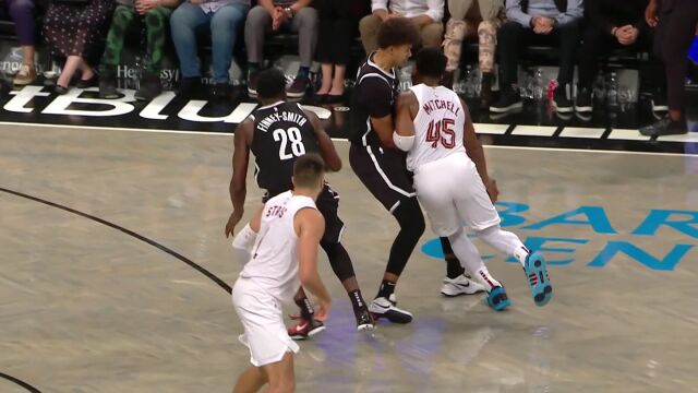 米切尔vs篮网集锦 全场拿下27+5+6关键时刻三分准绝杀