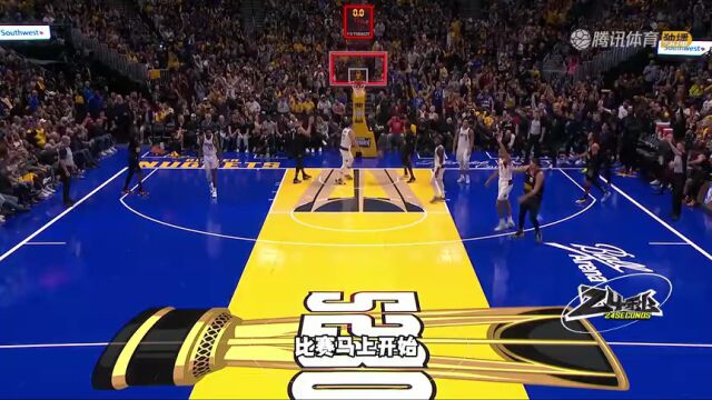 NBA常规赛：爵士vs森林狼第1节中文解说回放