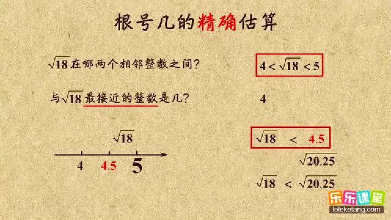 初中数学七年级_初一数学:根号几的精确估算_高清1080P在线观看平台_腾讯视频