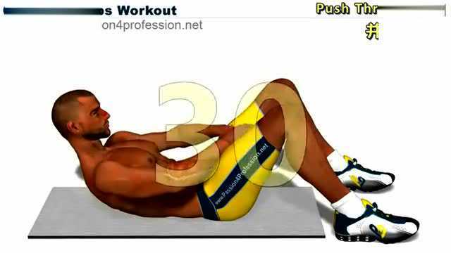 腹肌撕裂者:8分钟腹肌锻炼第一集_腾讯视频