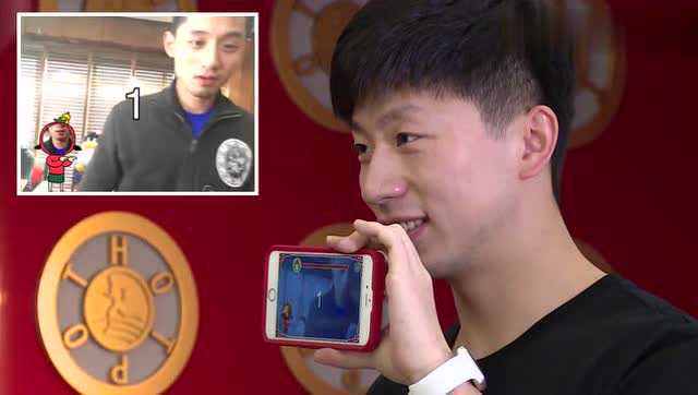 张继科和马龙默契猜词轻轻耳语显露兄弟情