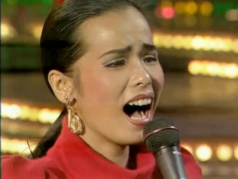 八十年代的 韦唯;爱的奉献