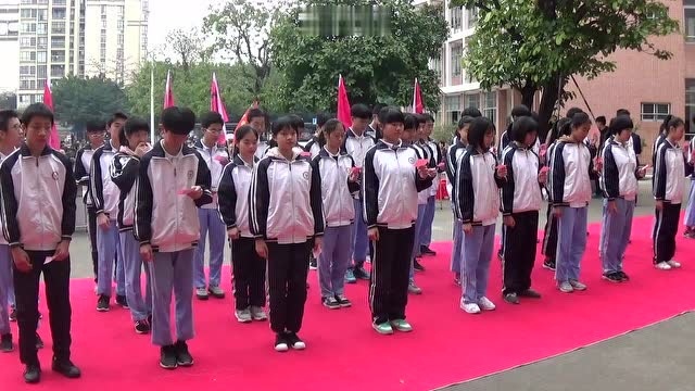 黄圃镇中学2017百日誓师