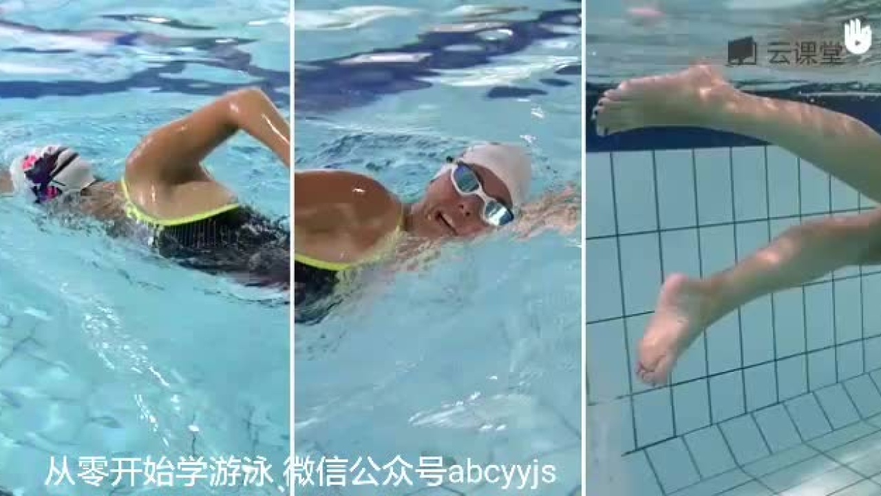 Sikana教你游泳-爬泳（自由泳）基本动作_腾讯视频