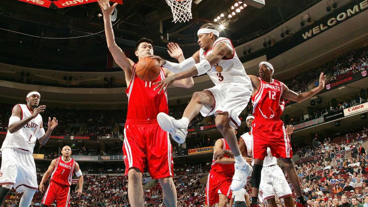 3号最新篮球绝招教学艾弗森的经典招式变向过人