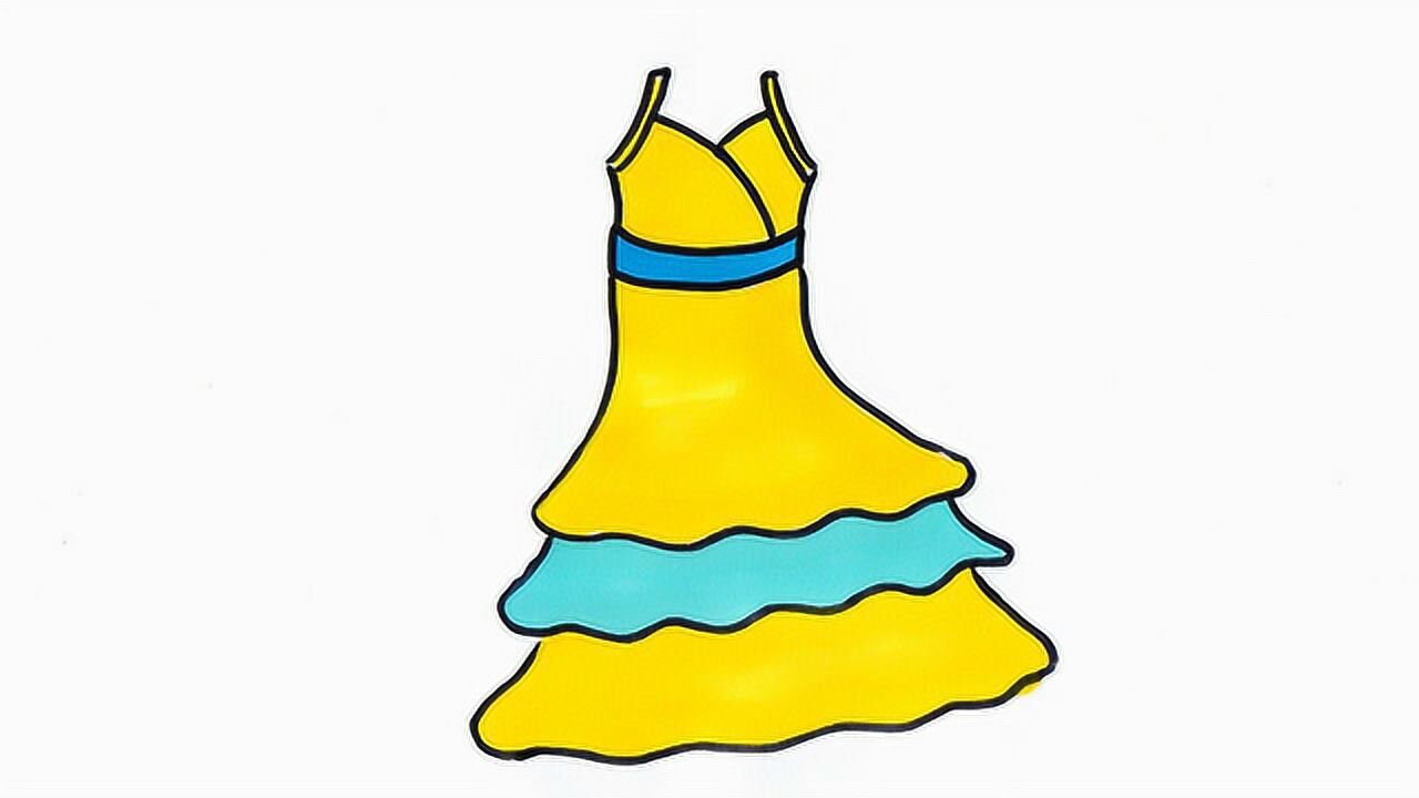 超好学的游泳裙简笔画哦为宝贝收藏啦