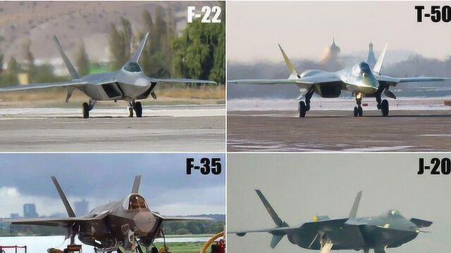 中美四款隐形机动性pk歼20歼31f22f35
