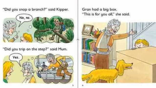 【精读牛津树】no tricks, gran!