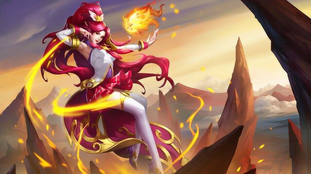 英魂之刃口袋版新皮肤炽焰火女纵火魔女