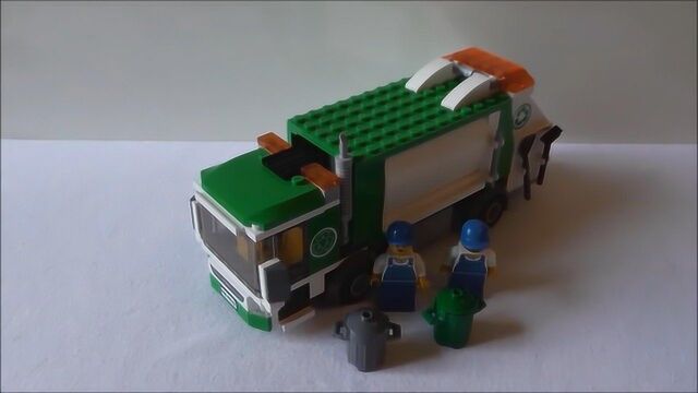 lego乐高积木城市系列4432垃圾车