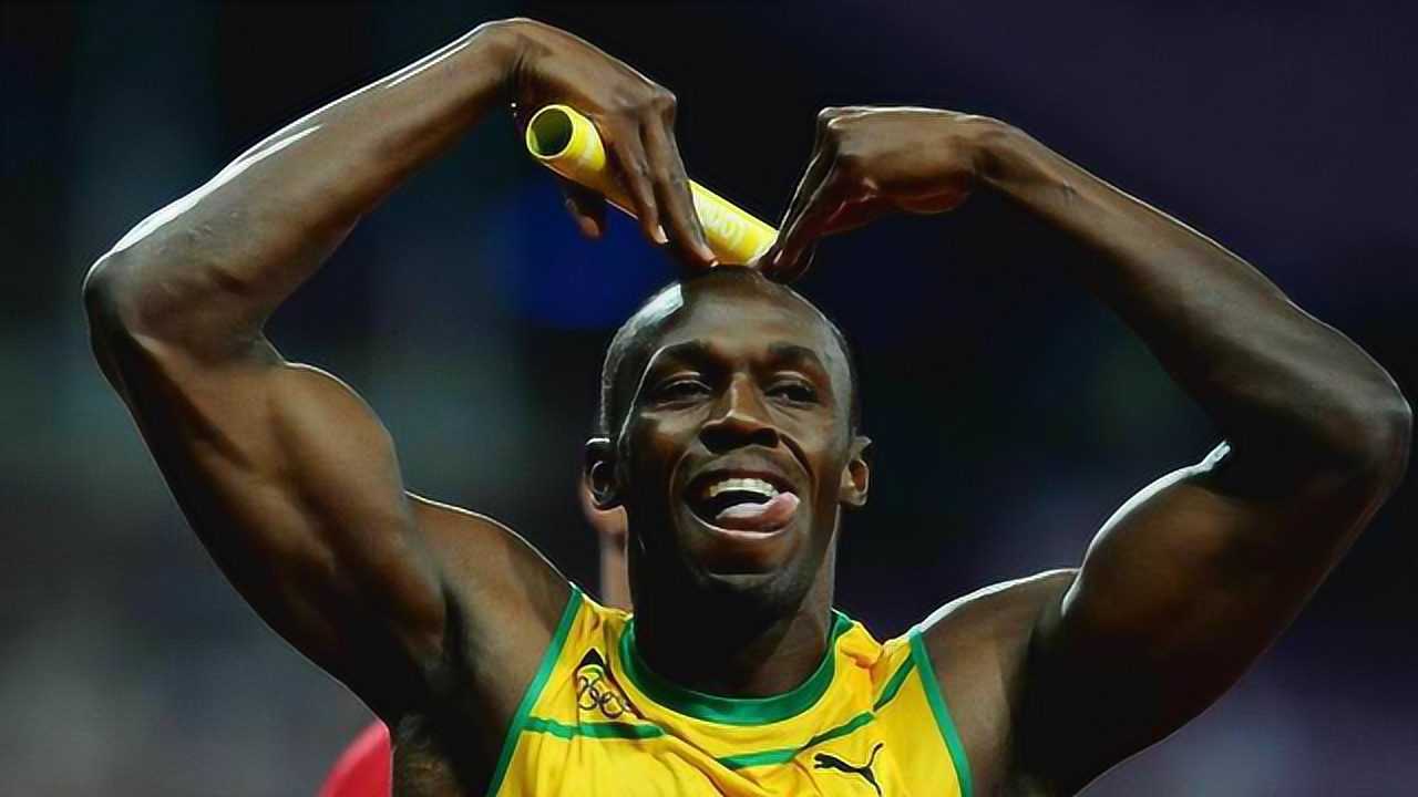 博尔特狂飙破世界纪录回顾大邱世锦赛男子4x100米决赛