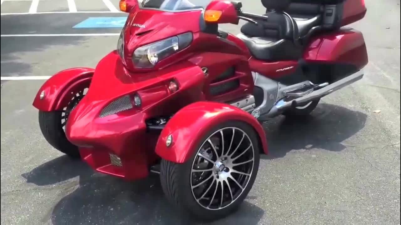 罕见的倒三轮版本本田金翼!