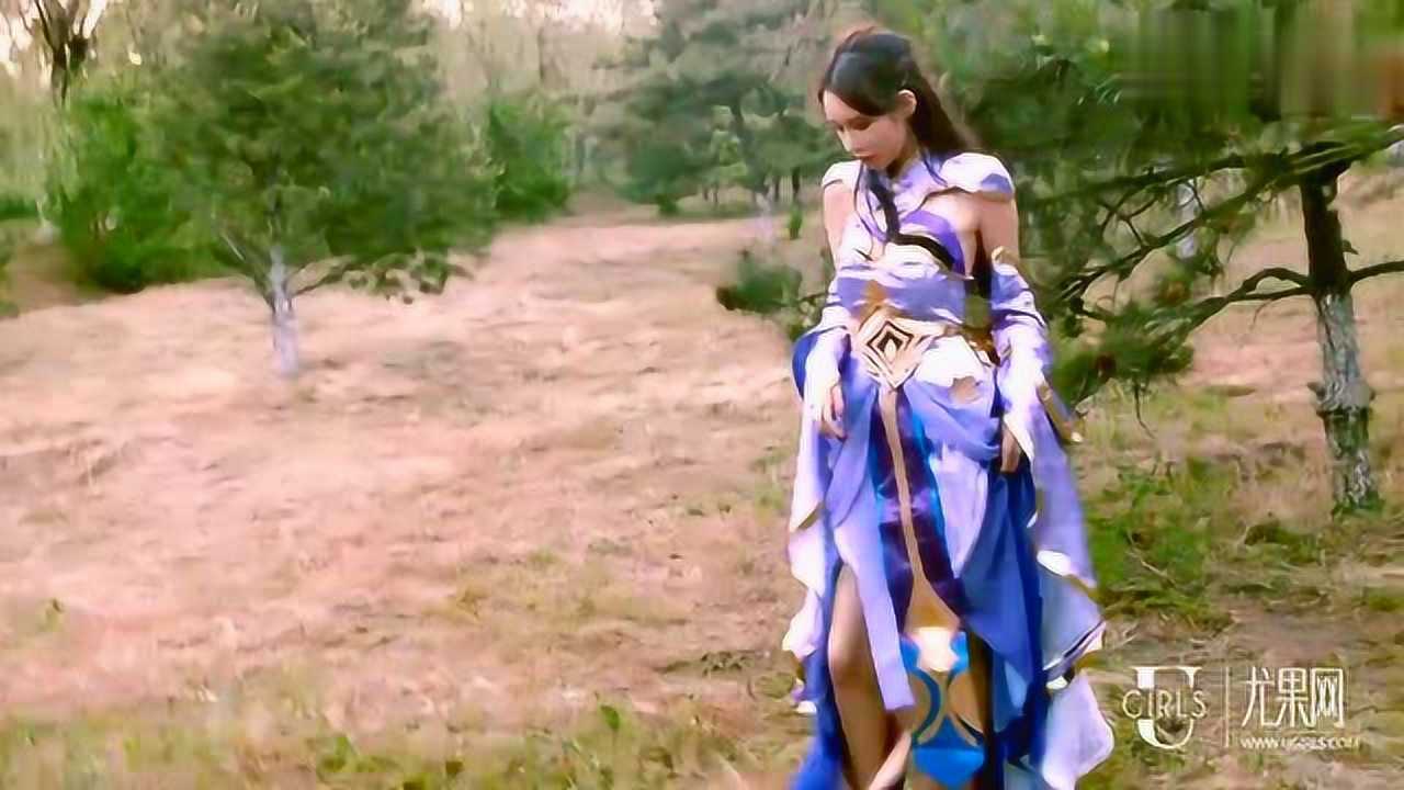 《王者荣耀》史上最强露娜COS，女神荣耀迷惑宅男无限崇拜_高清