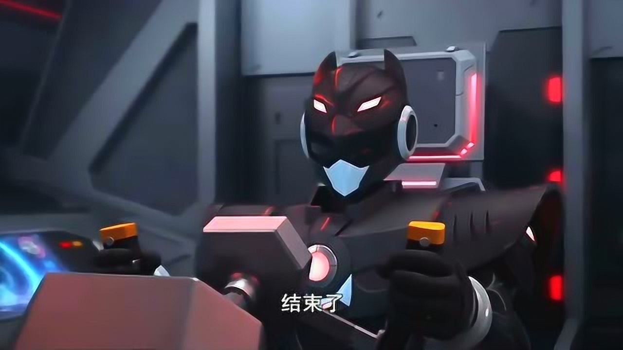 《迷你特工队》电力机械兽被迷你队员雷打败了_腾讯视频