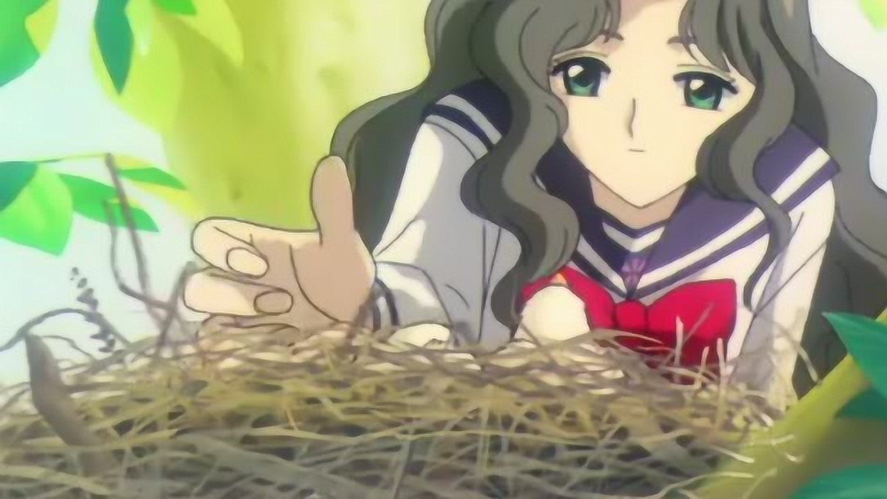 百变小樱魔术卡小樱妈妈和爸爸的第一次相遇妈妈长得好温柔漂亮