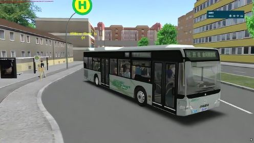 康哥 巴士模拟金河市正式版91路火车站-金河旅游区