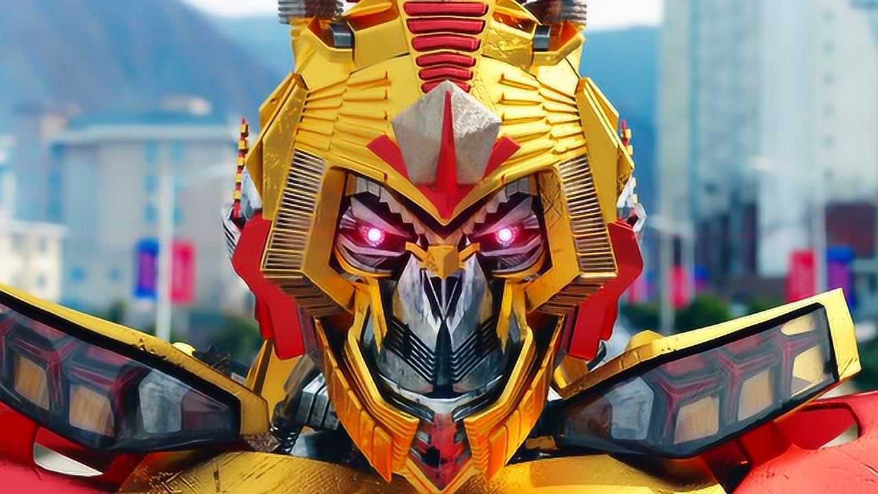 变形金刚孙悟空大战矿车变形金刚,这特效扬我国威!