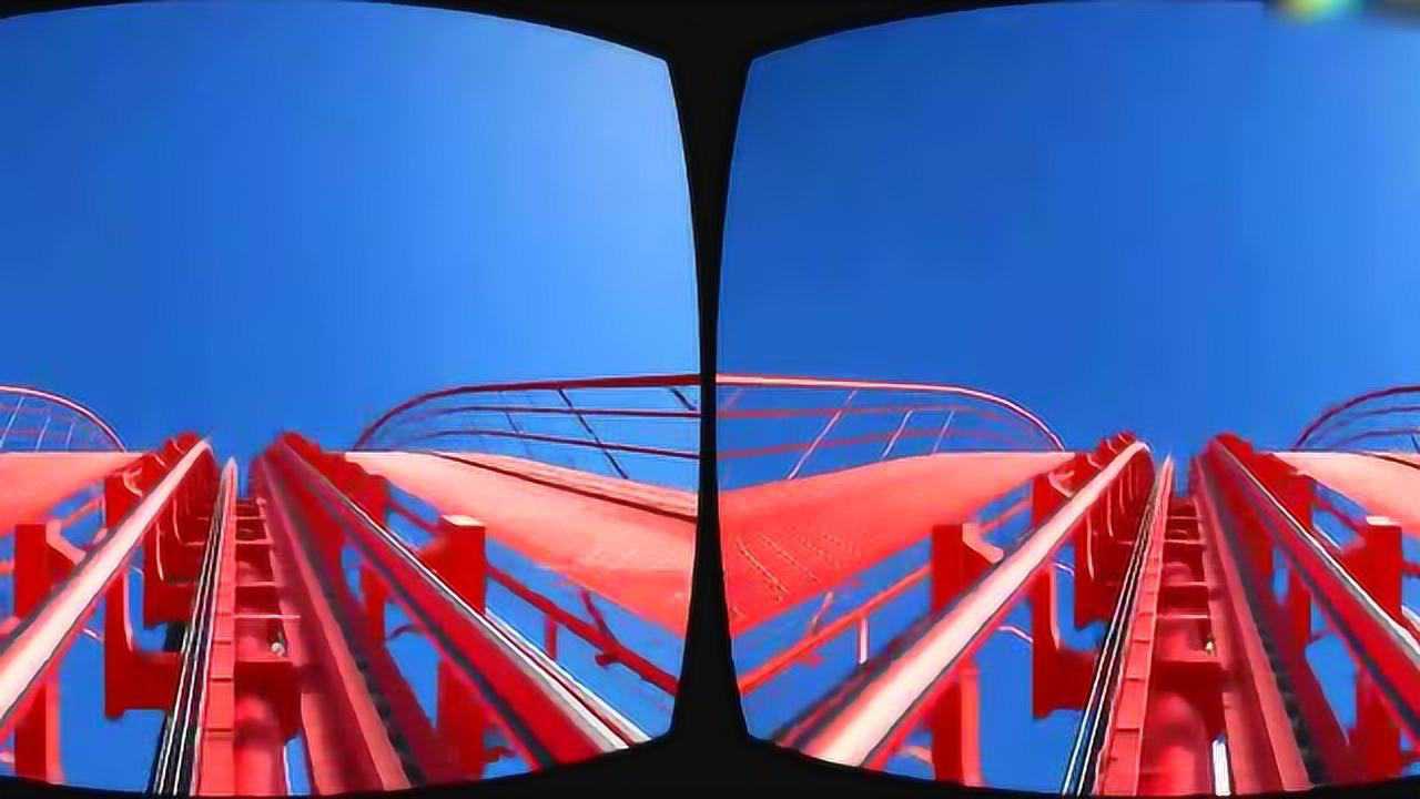 3d过山车,vr3d视频虚拟现实视频左右分屏