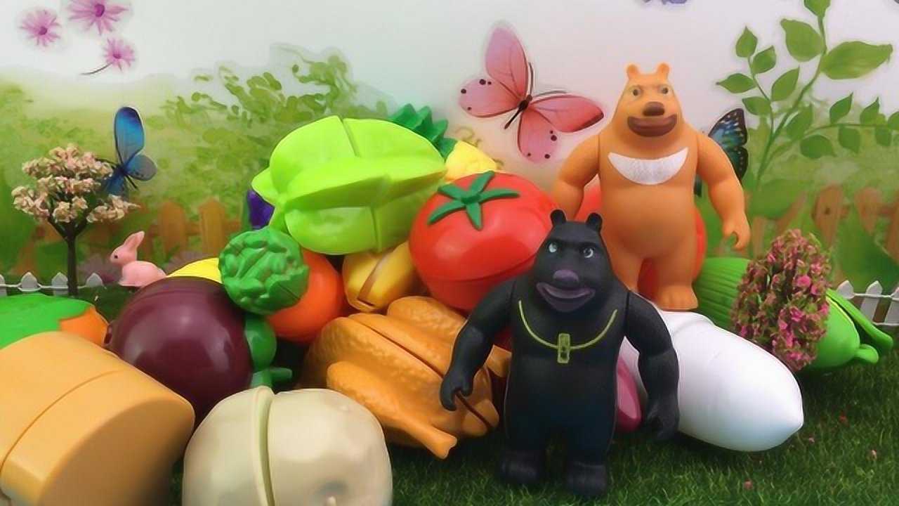 熊熊乐园熊二水果切切齐分享