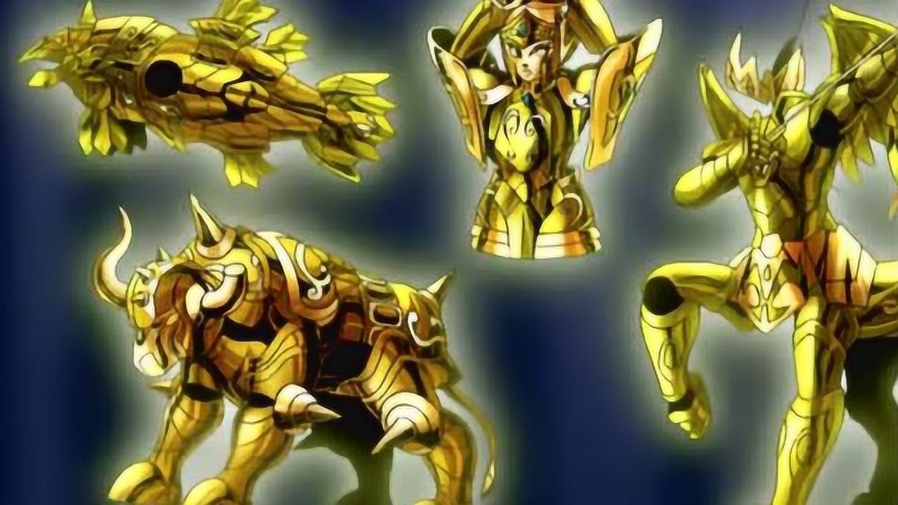 黄金圣衣大集结,最后的圣战,共鸣的黄金圣衣!