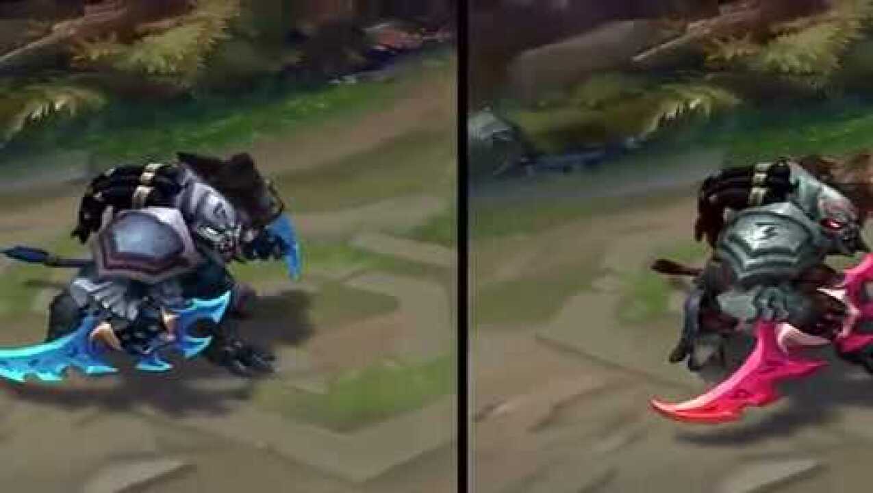 LOL:狮子狗新炫彩皮肤铁血猎手造型一览!_高清1080P在线观看平台_腾讯视频